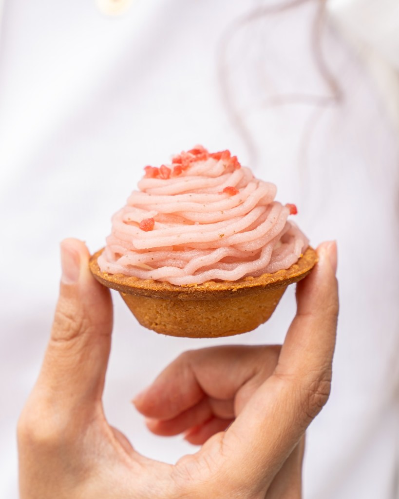 Sakura menu at Japanese bakery Yamanote in Downtown Dubai