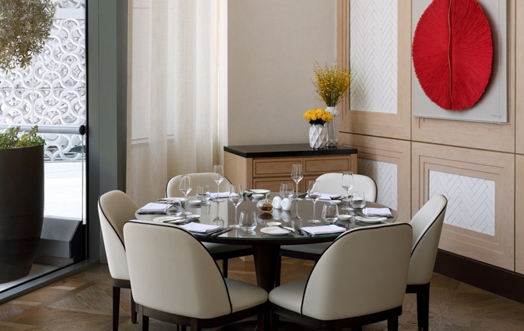 Business lunch at Address Downtown