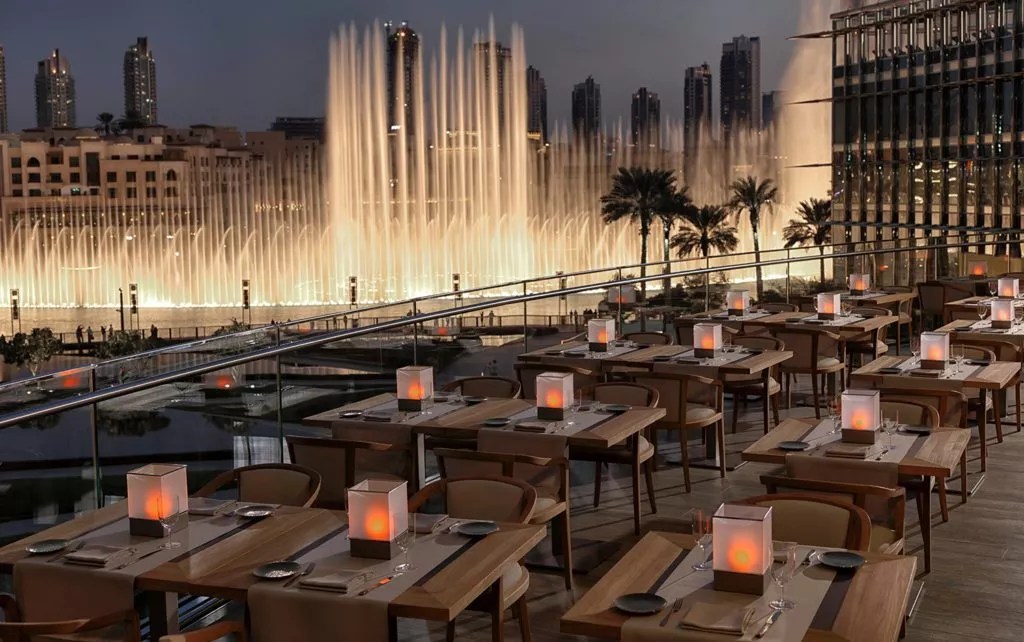 Armani/Mediterraneo Downtown Dubai weekend brunch