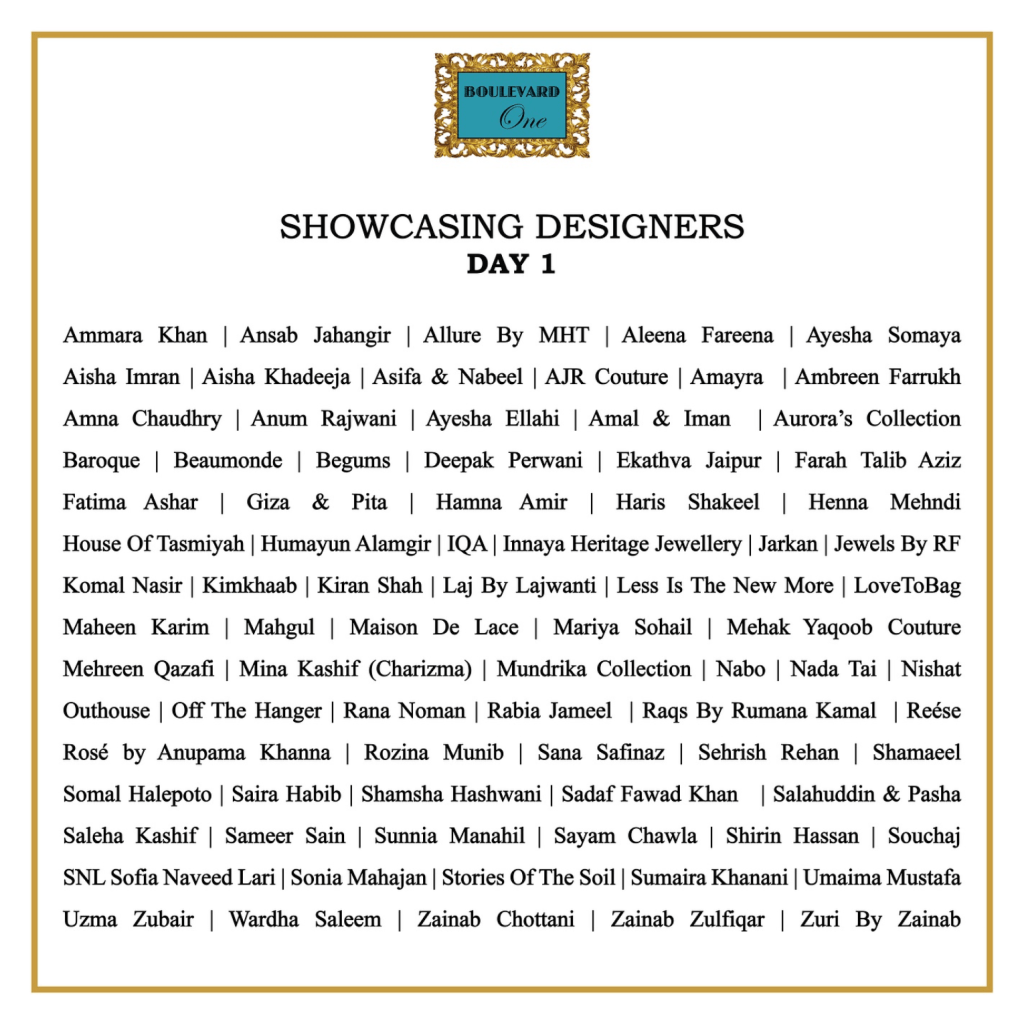 Boulevard One exhibition day 1 in Downtown Dubai