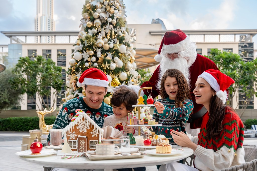 Christmas afternoon tea in Downtown Dubai at Address Sky View