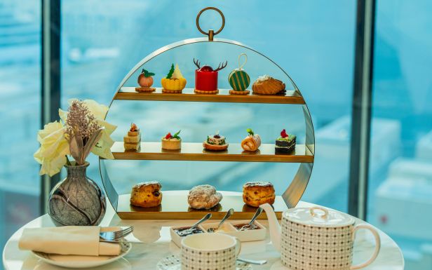 Festive tea at Address Dubai Mall Downtown Dubai